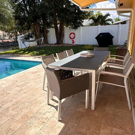New! Waterfront Heated Pool & Jacuzzi 2 Mi To Beach - Fishing Pier Relaxing Spa & Hammock Fort Lauderdale Eksteriør billede