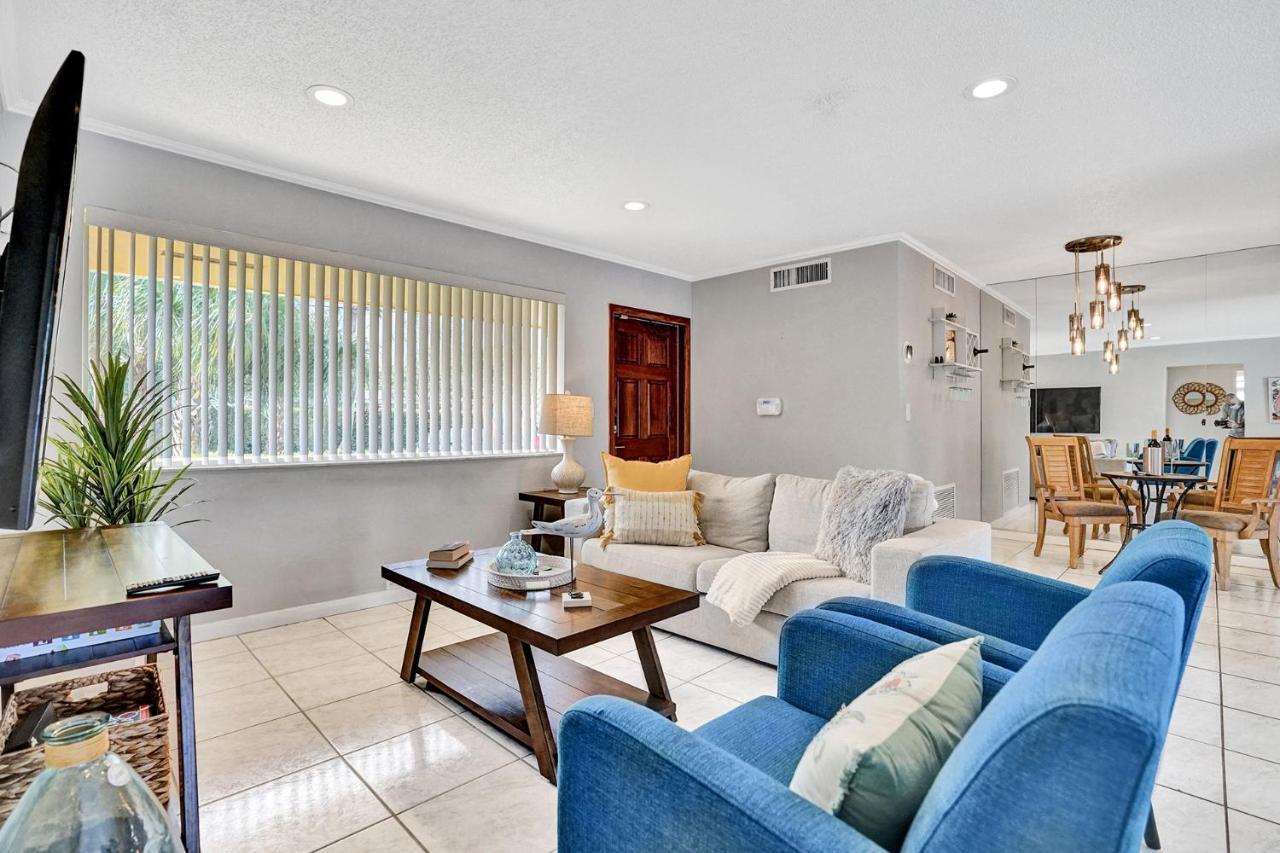 New! Waterfront Heated Pool & Jacuzzi 2 Mi To Beach - Fishing Pier Relaxing Spa & Hammock Fort Lauderdale Eksteriør billede